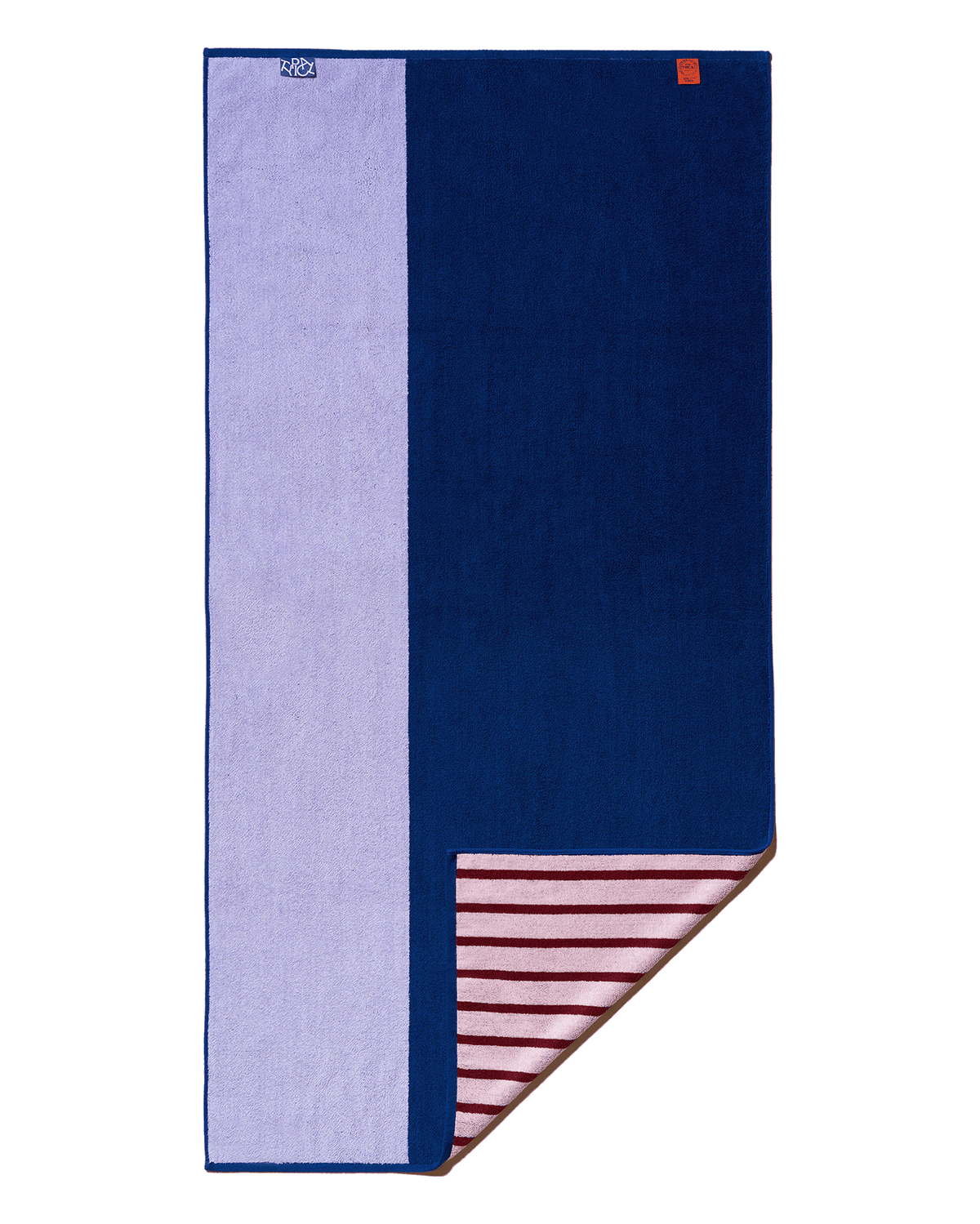 Two-Tone B Side Bath Towel