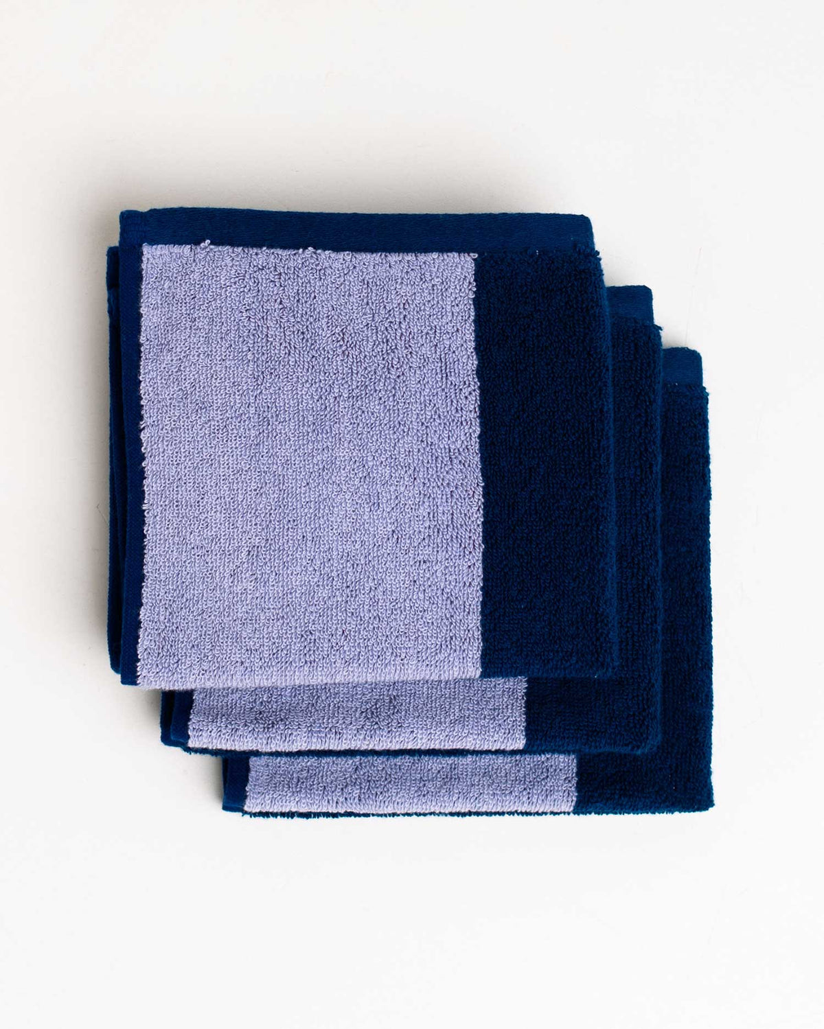 Two-Tone B Side Face Towel (3-Pack)