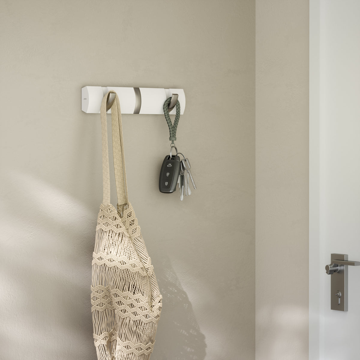 Flip Wall Mounted Hook, 3 Hook