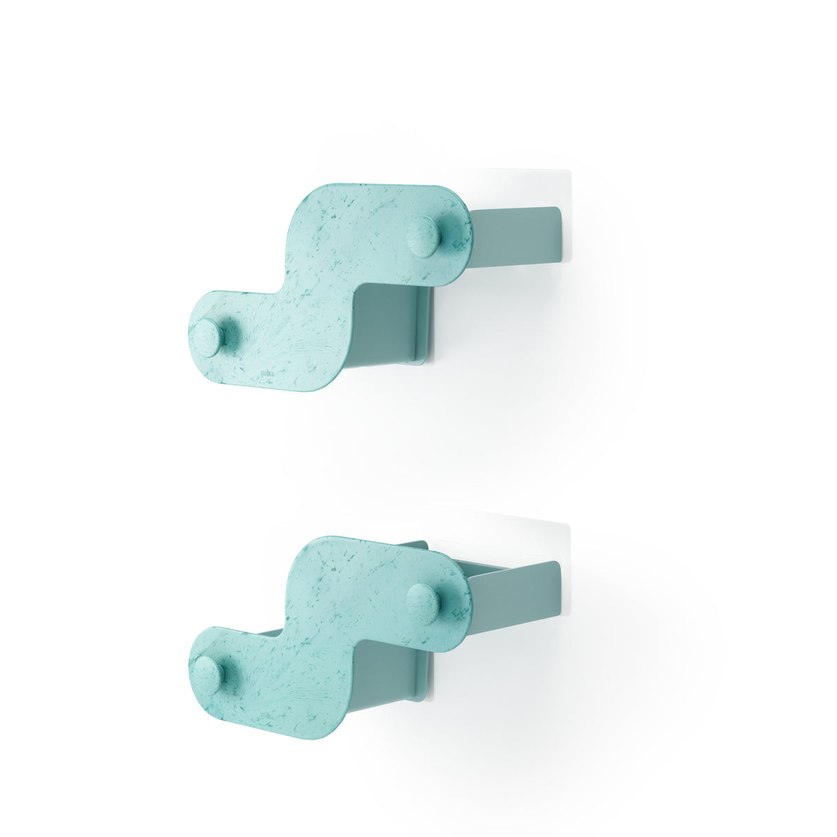 Nami Adhesive Bins, Set of 2