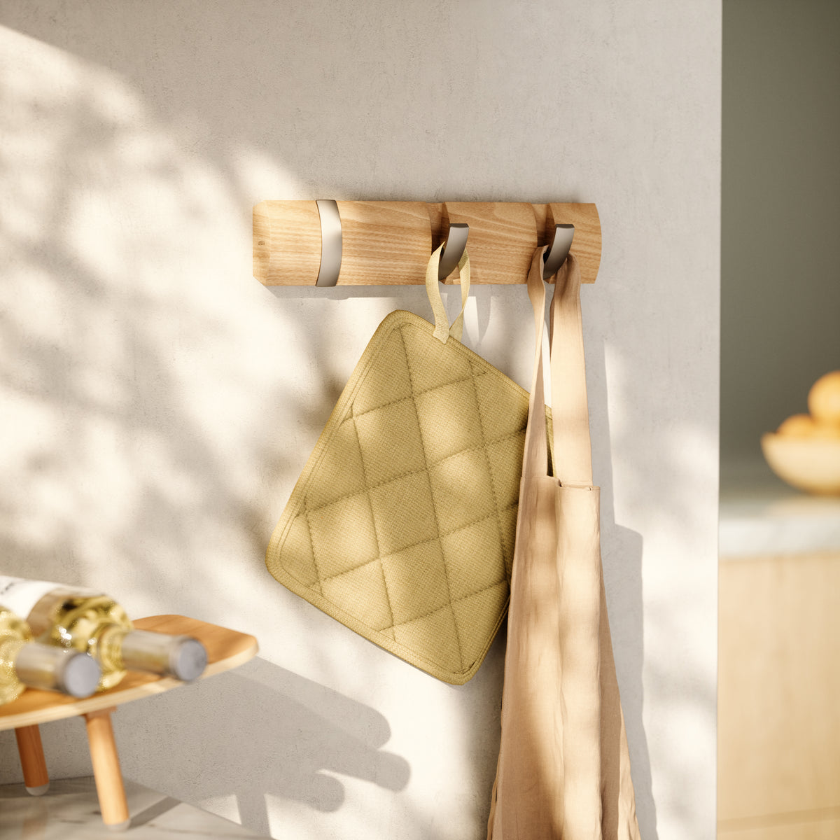 Flip Wall Mounted Hook, 3 Hook