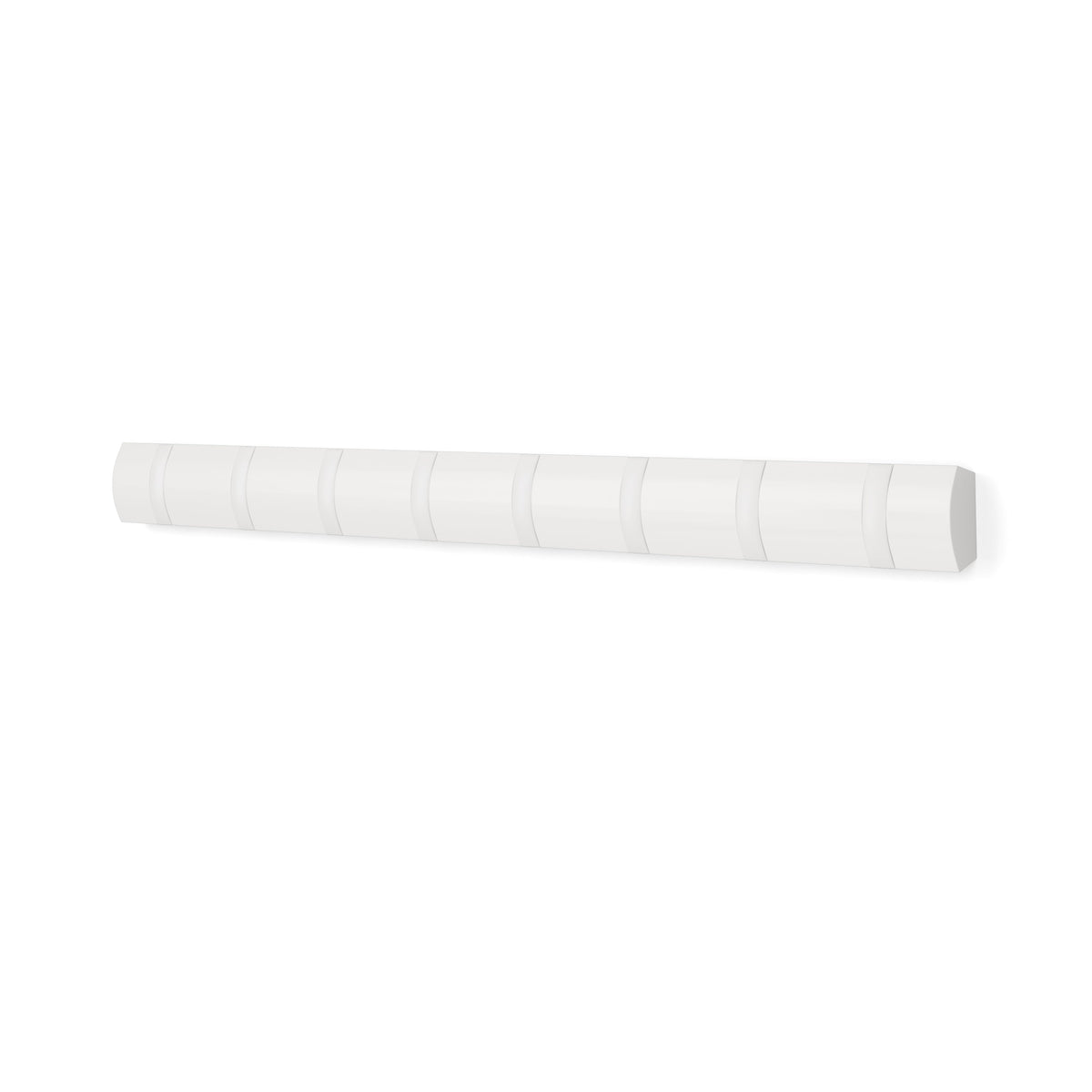 Flip Wall Mounted Hook – White 8 Hook