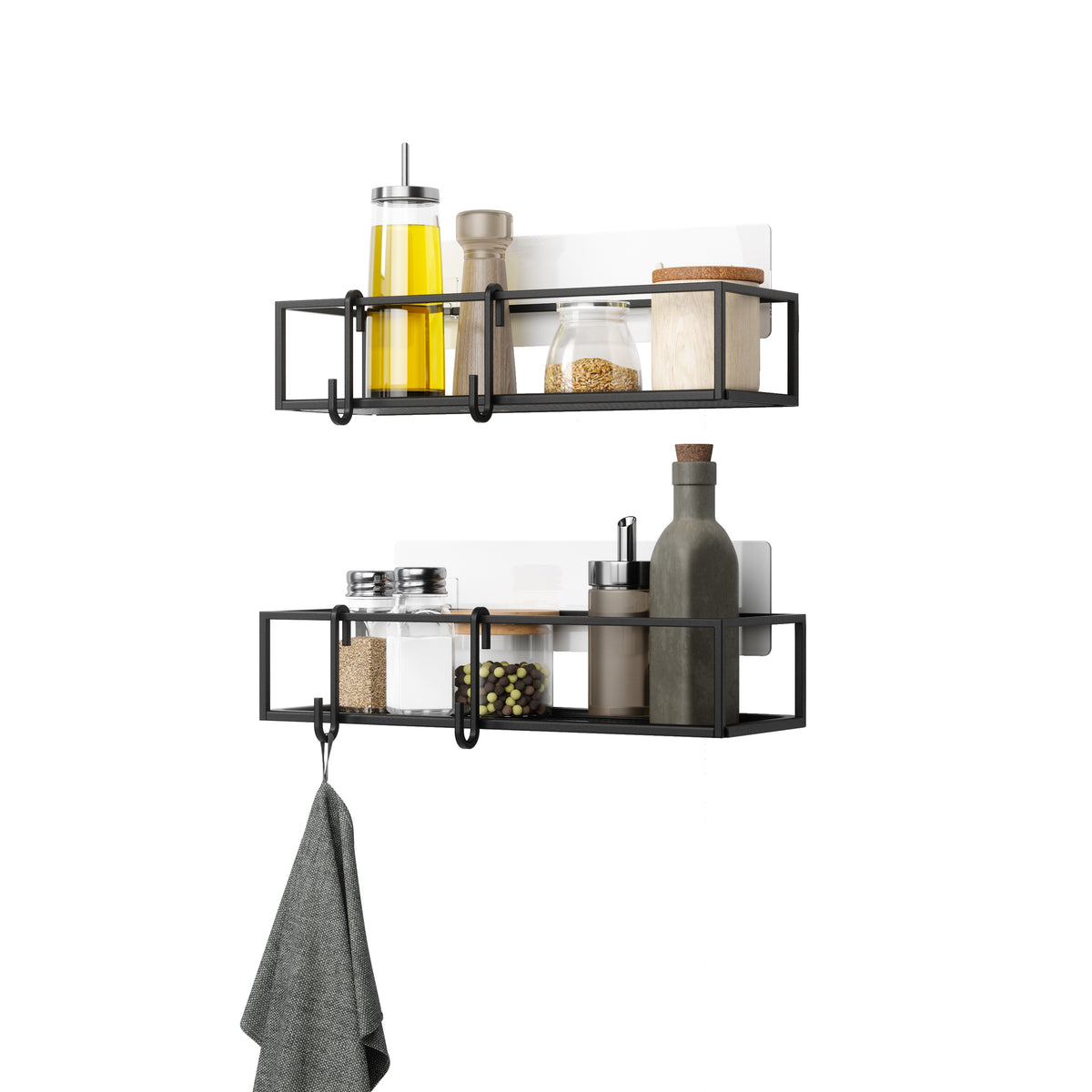 Cubiko Shower Bins, Set of 2